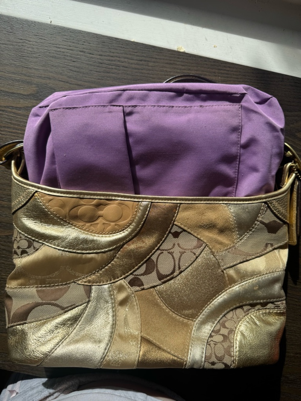 Patchwork Coach Carly Bag - Picture 9 of 10